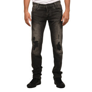 Pepe Jeans pánské tmavě šedé džíny Spike - 34/34 (000)